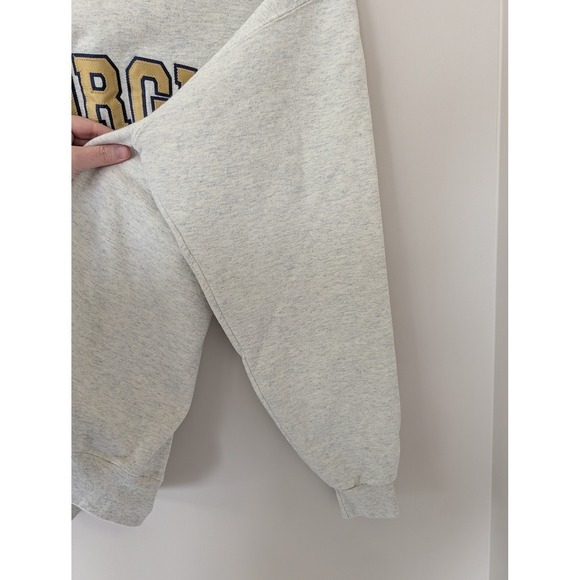 Champion Georgia Tech Sweatshirt Mens Large Crewneck Yellow Jackets - Picture 12 of 12